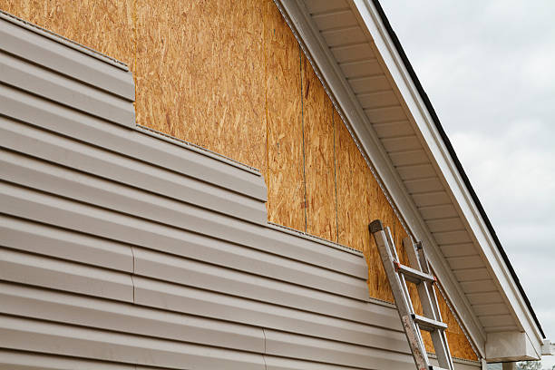 Professional Fiber Cement Siding technician working in Sims, NC